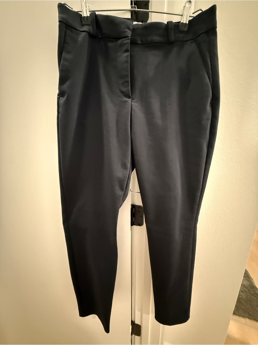 H&M Women's Dark Blue Tailored Dress Pants